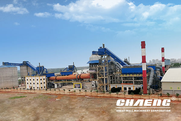 Guangxi Huayan 2x600t/d lime production line