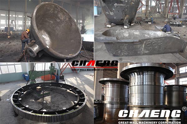 Main process elements for heat treatment of large steel castings