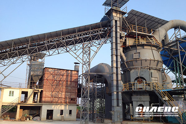 How to determine the size and host of the slag grinding plant