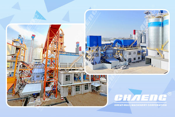 In October, two slag grinding plant (GGBS grinding plant) were completed and put into operation
