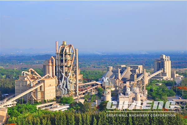 4500t/d Cement plant of Tailong Building Materials Co., Ltd.