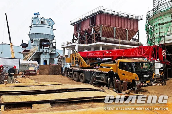 600,000 t/y teel slag micro powder turnkey production line in Anhui Province
