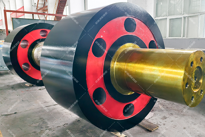 Kiln supporting roller
