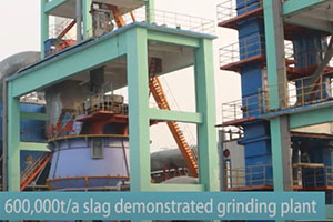 chaeng slag grinding plant(ggbs grinding plant)ground granulated blast furnace slag line